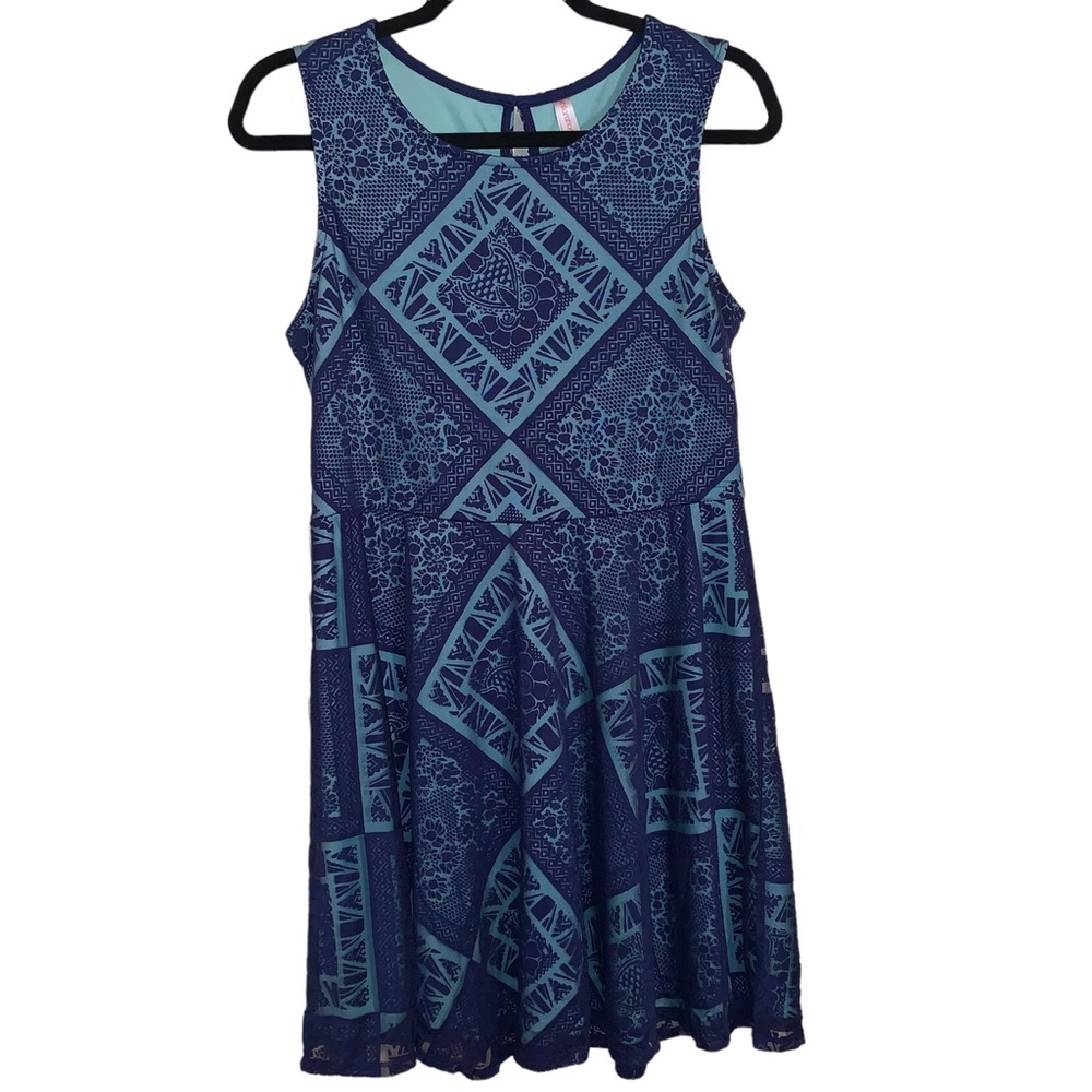 Blue Dress by Exhilaration/Target Brand Sz Large